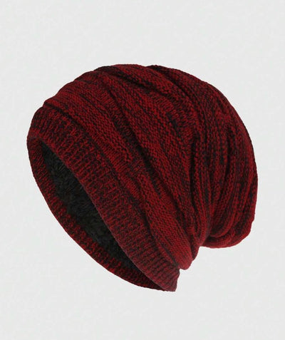 Ladies Warm Lined Slouched Beanie