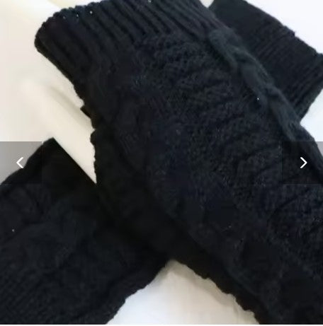 Warm Winter Fingerless Gloves