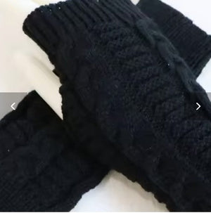 Warm Winter Fingerless Gloves
